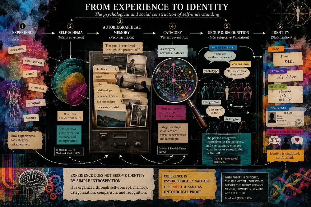 From Experience to Identity